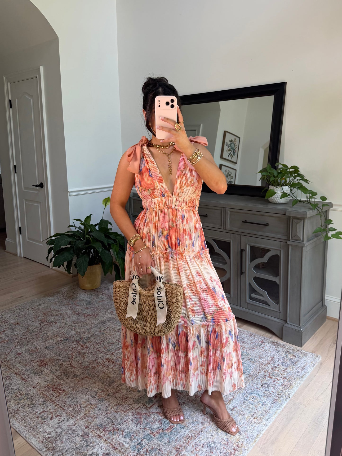 Summer Garden Midi Dress