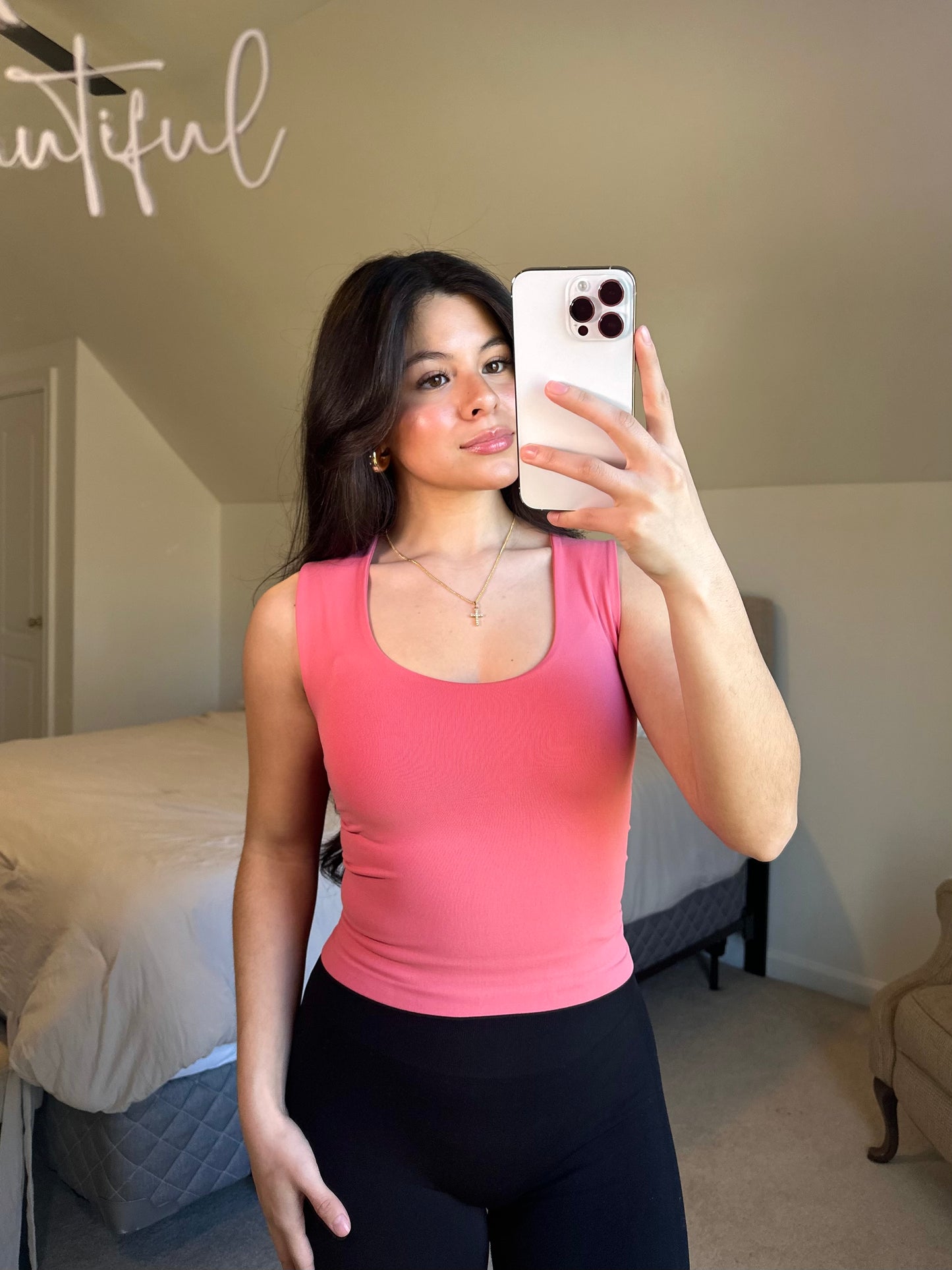 Cherry Pink Buttery Soft Tank