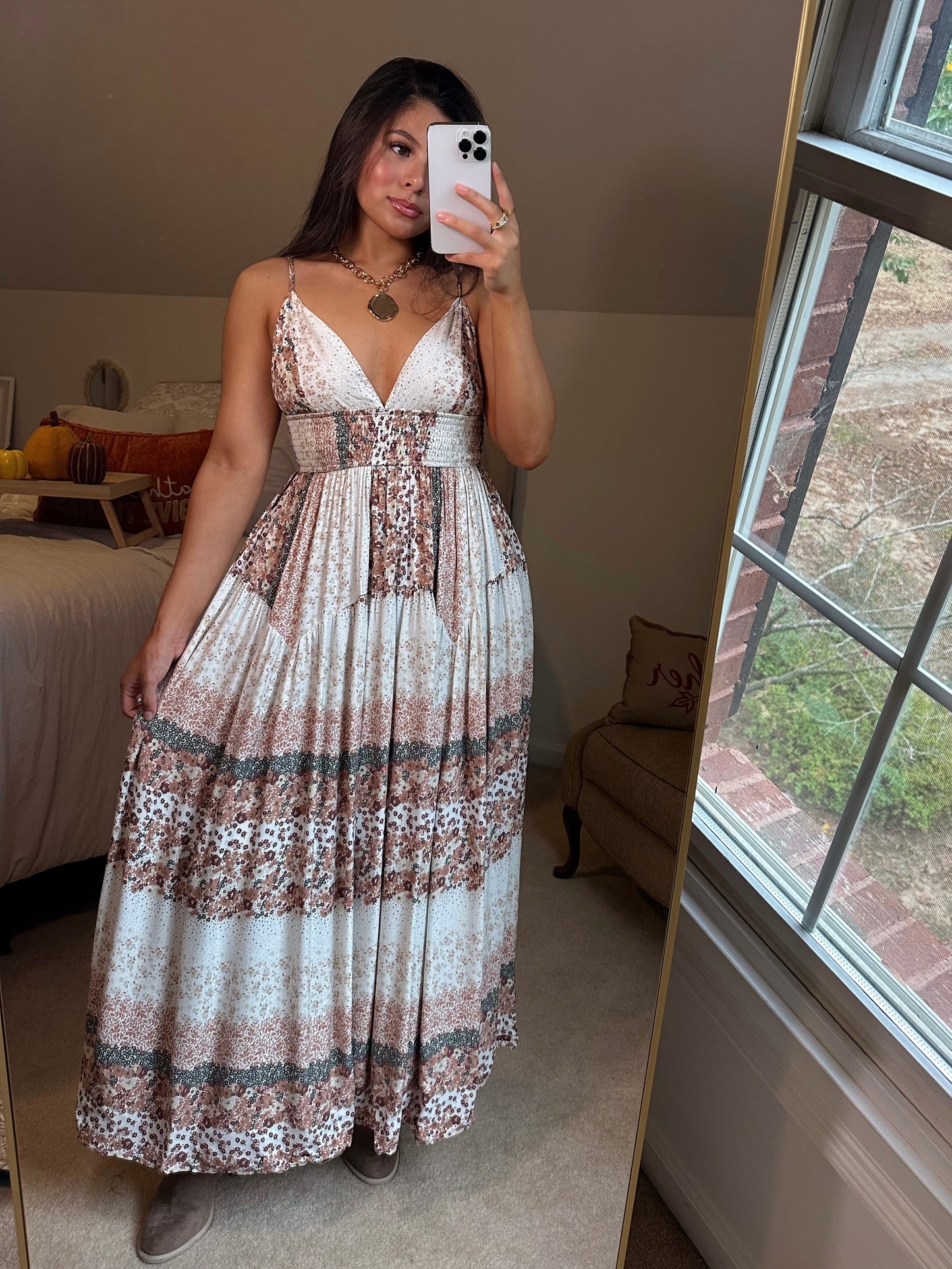 Ditsy Floral Maxi Dress