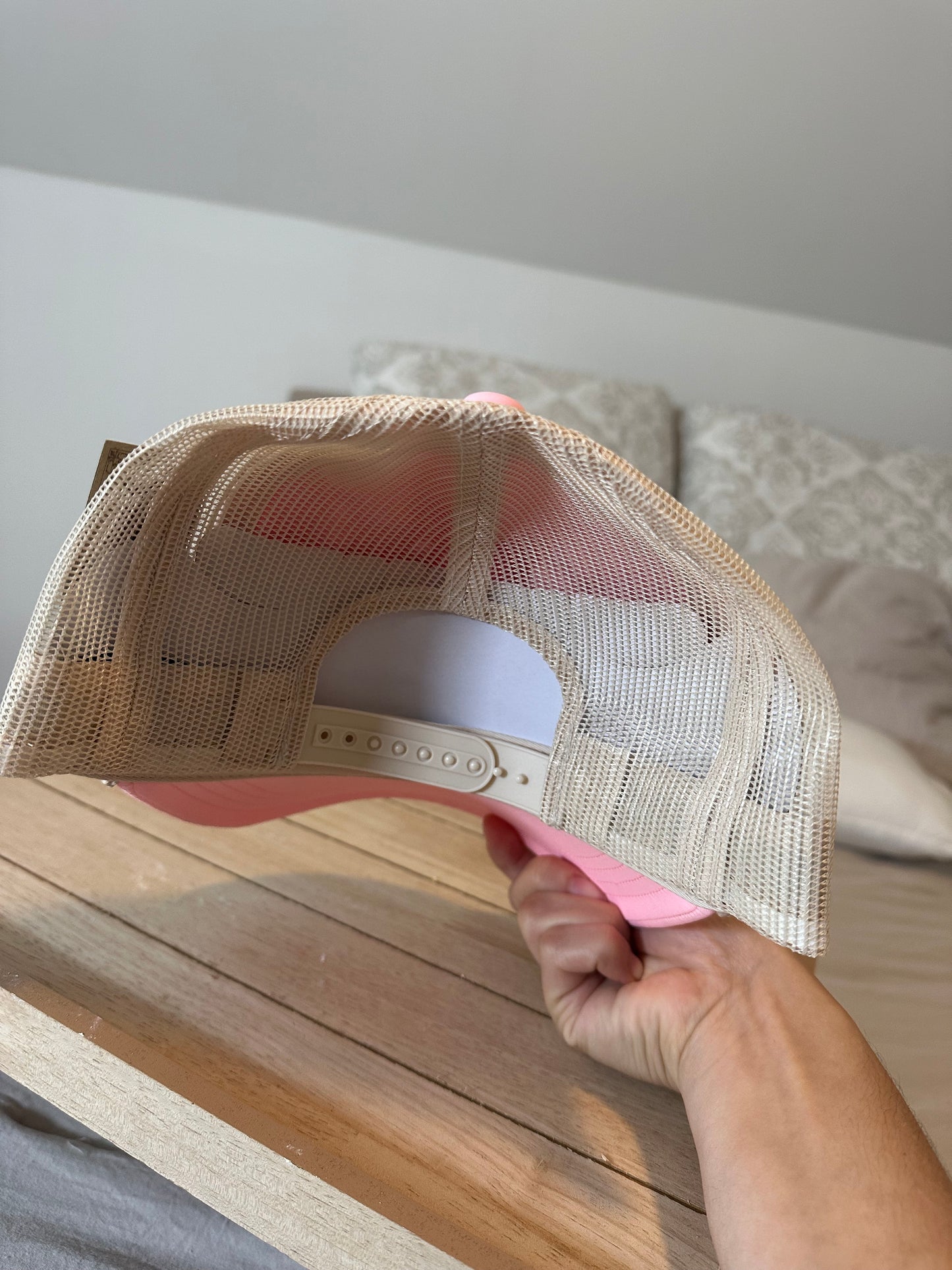 Salty Pink Trucker Hat