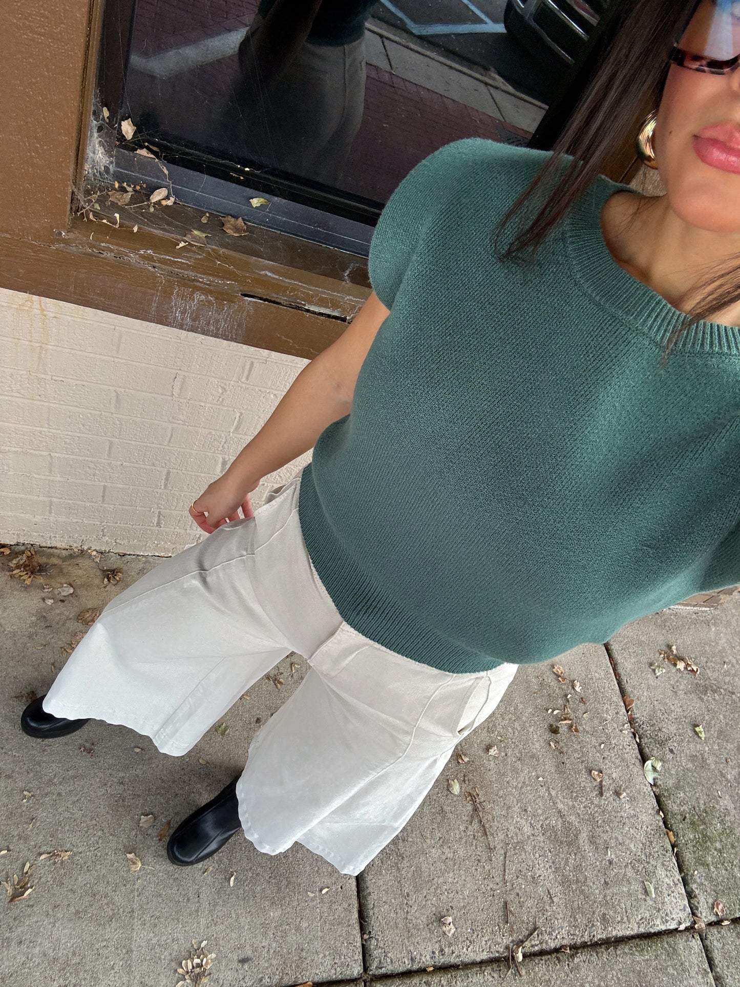 Green Sweater Vest