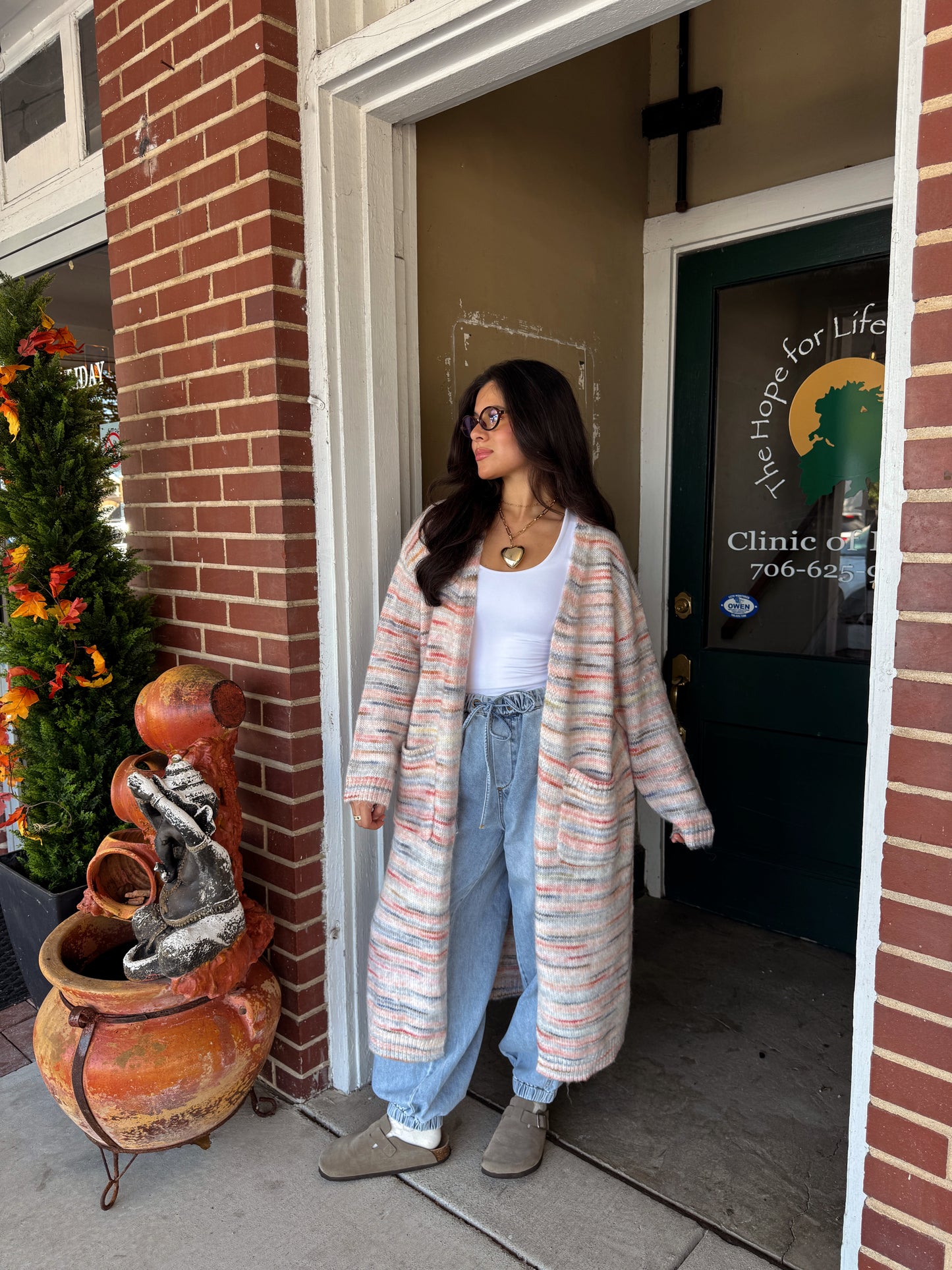 Skittles Open Midi Cardigan
