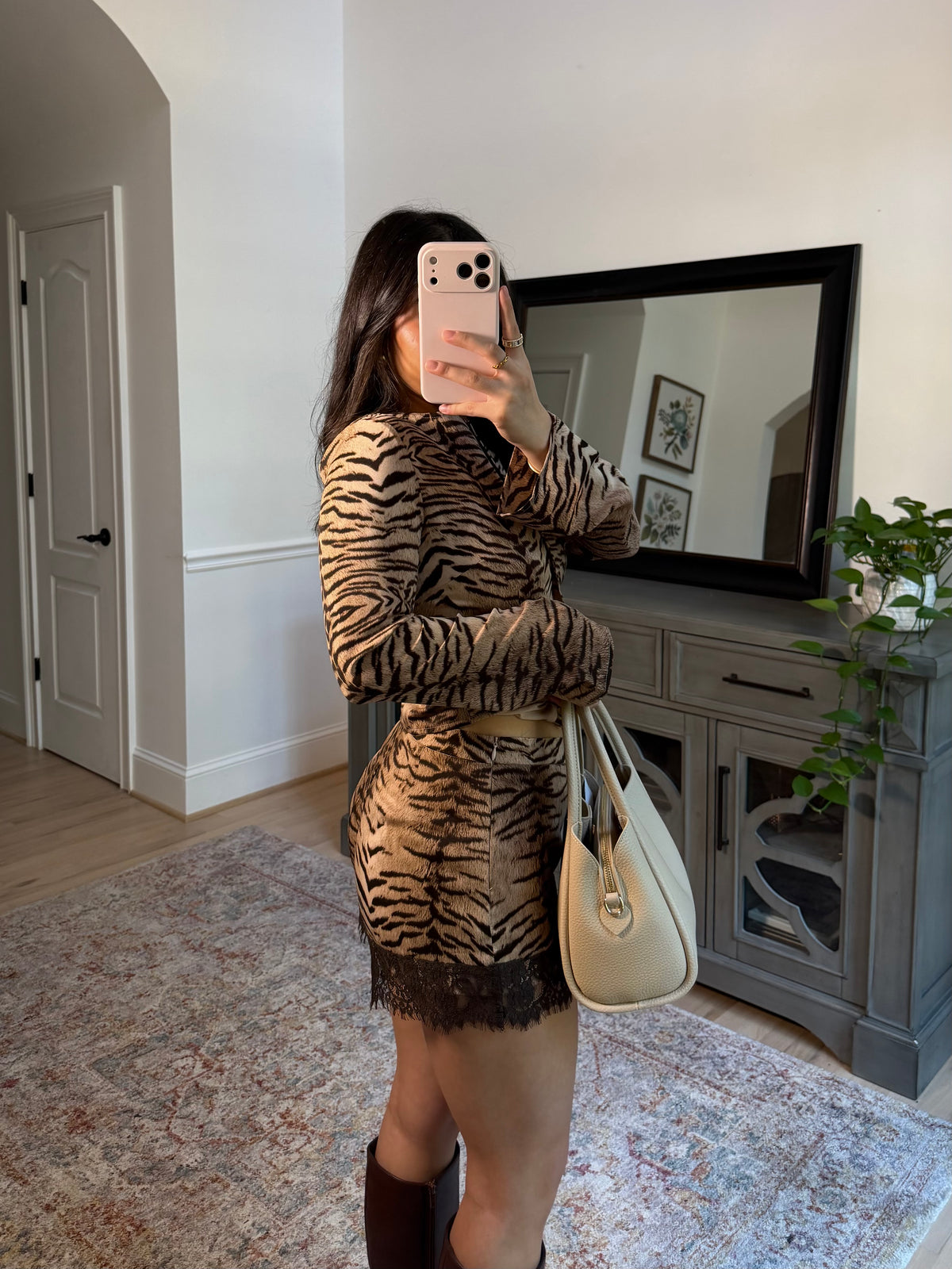 Ashton Animal Top & Shorts Set