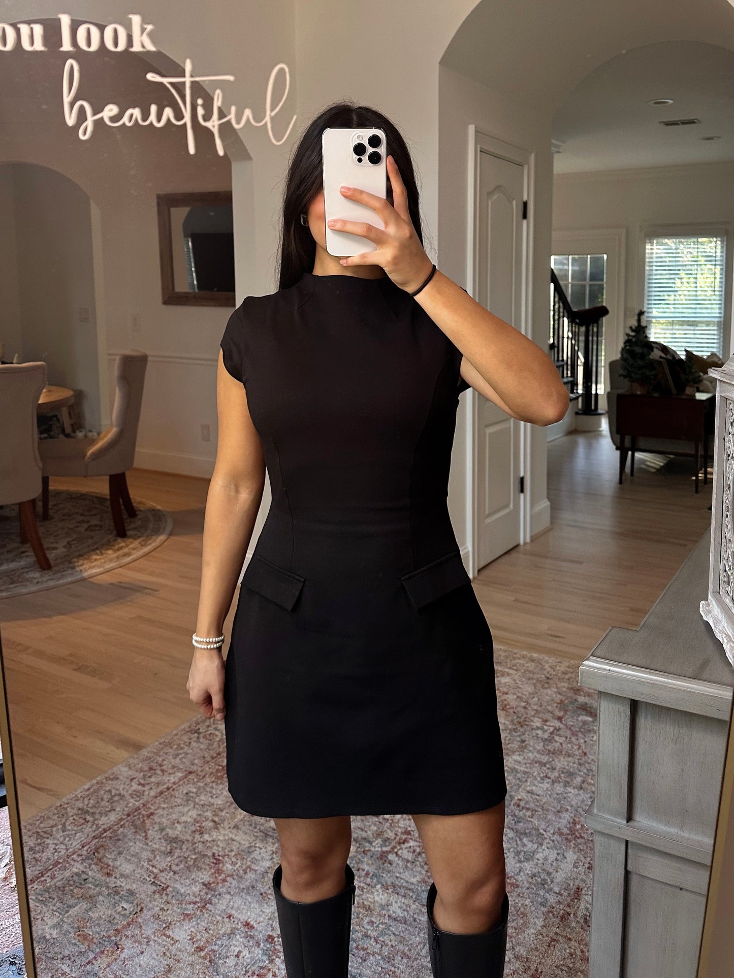 Little Black Pocket Dress