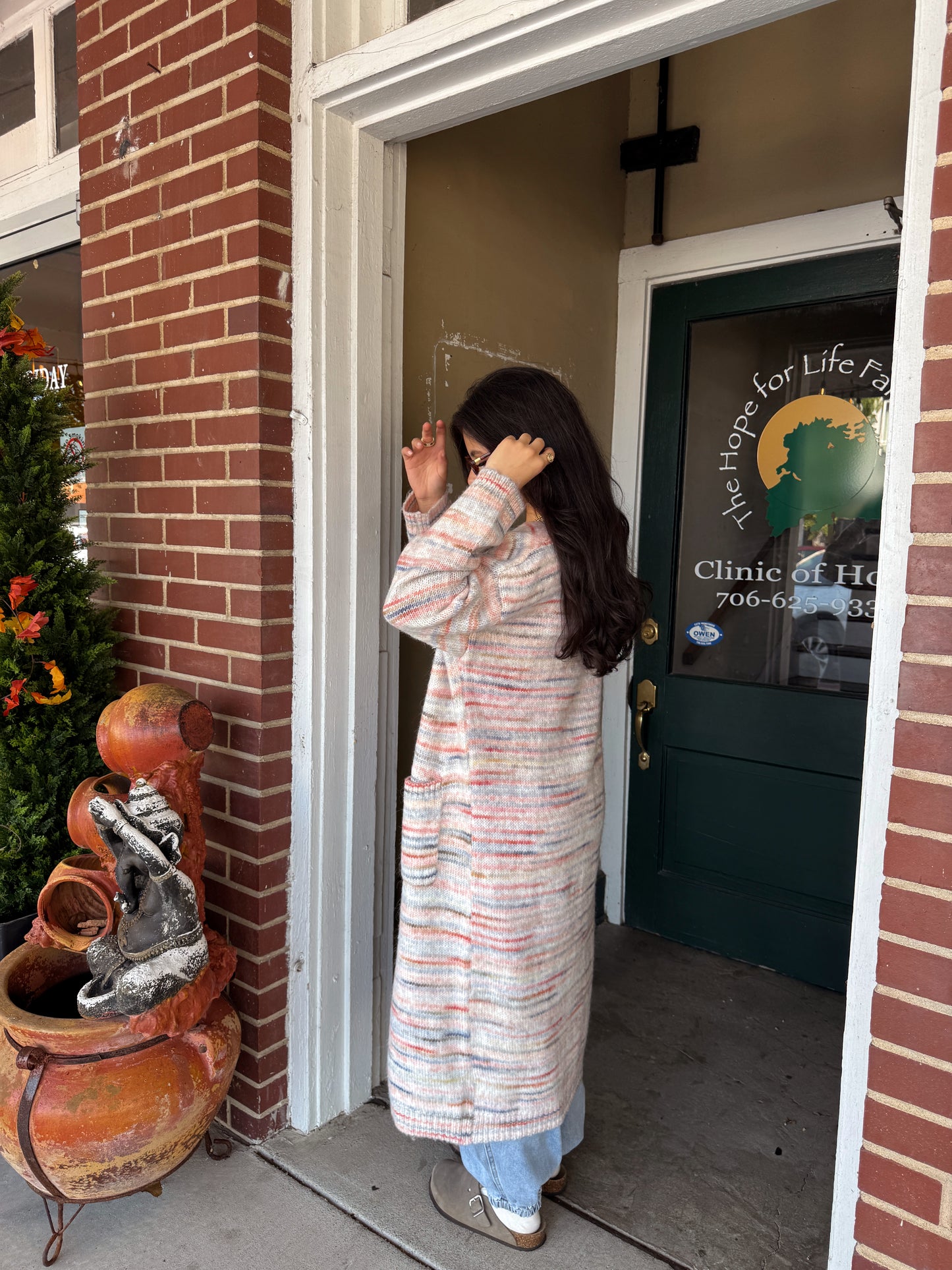 Skittles Open Midi Cardigan