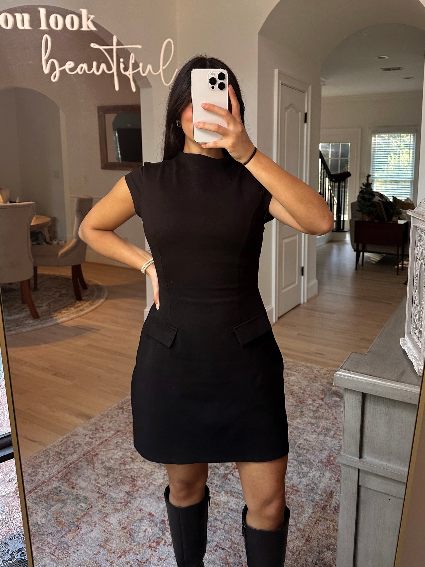 Little Black Pocket Dress