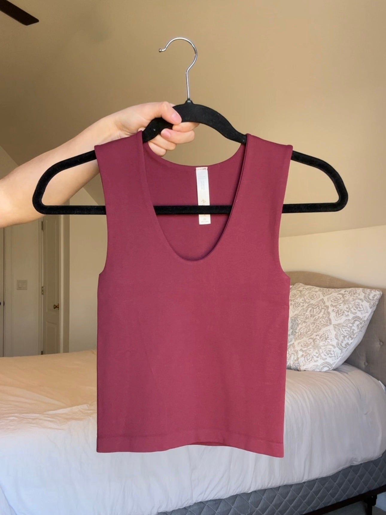 Burgundy Buttery Soft Tank