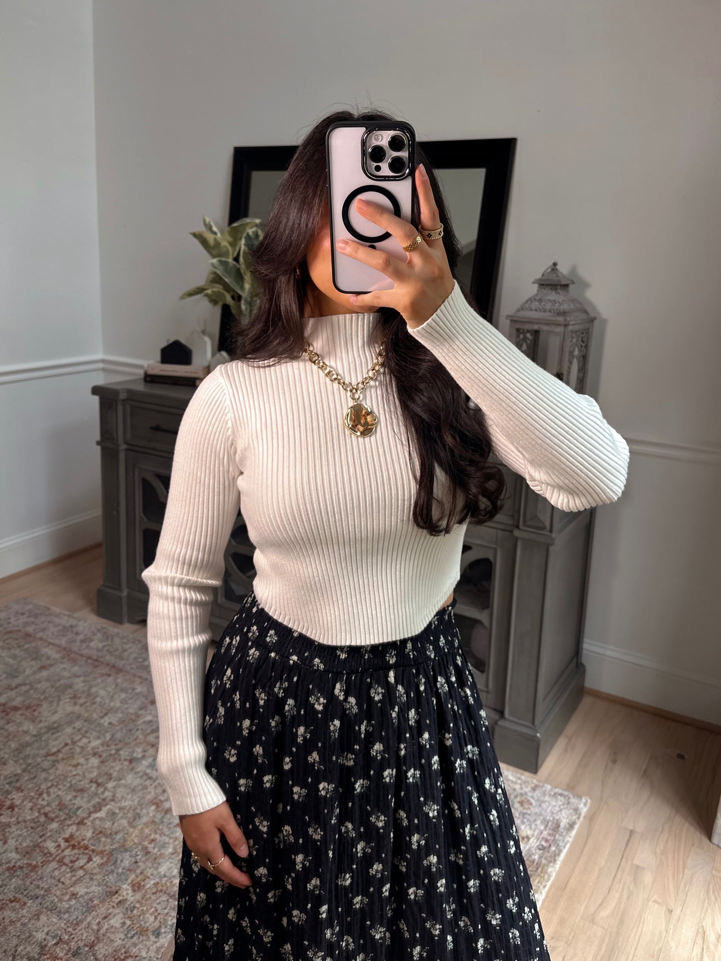Eloise Ribbed Sweater Top