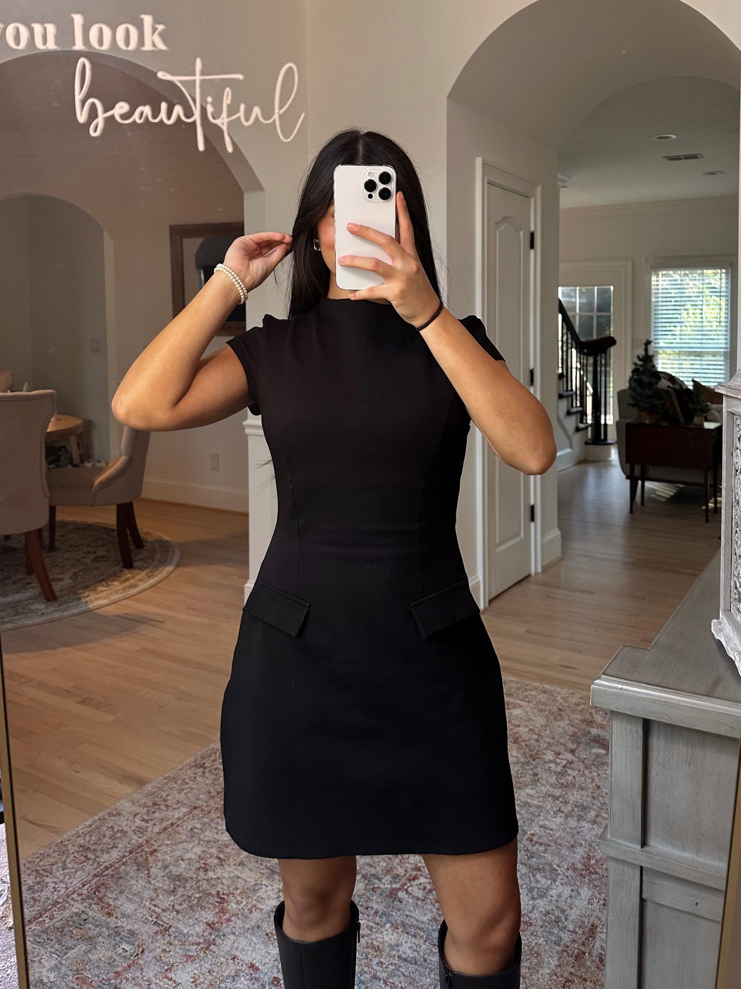 Little Black Pocket Dress