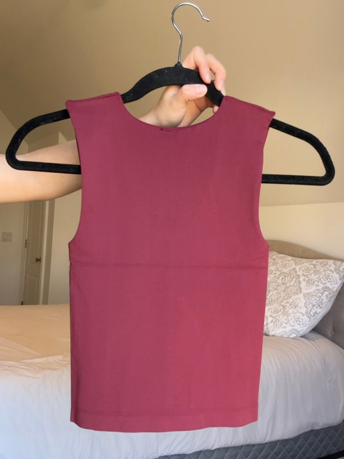 Burgundy Buttery Soft Tank