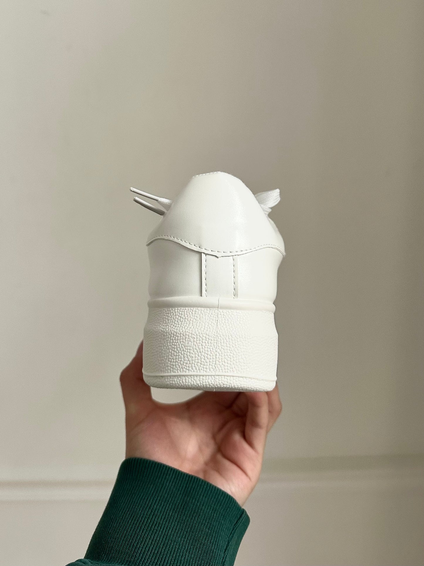 Classic White Platform Sneaker