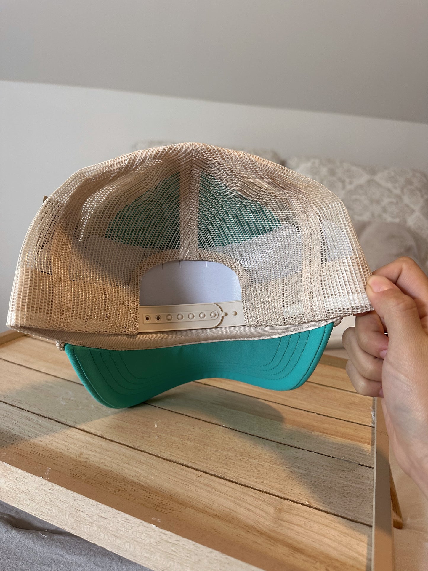 Salty Turquoise Trucker Hat