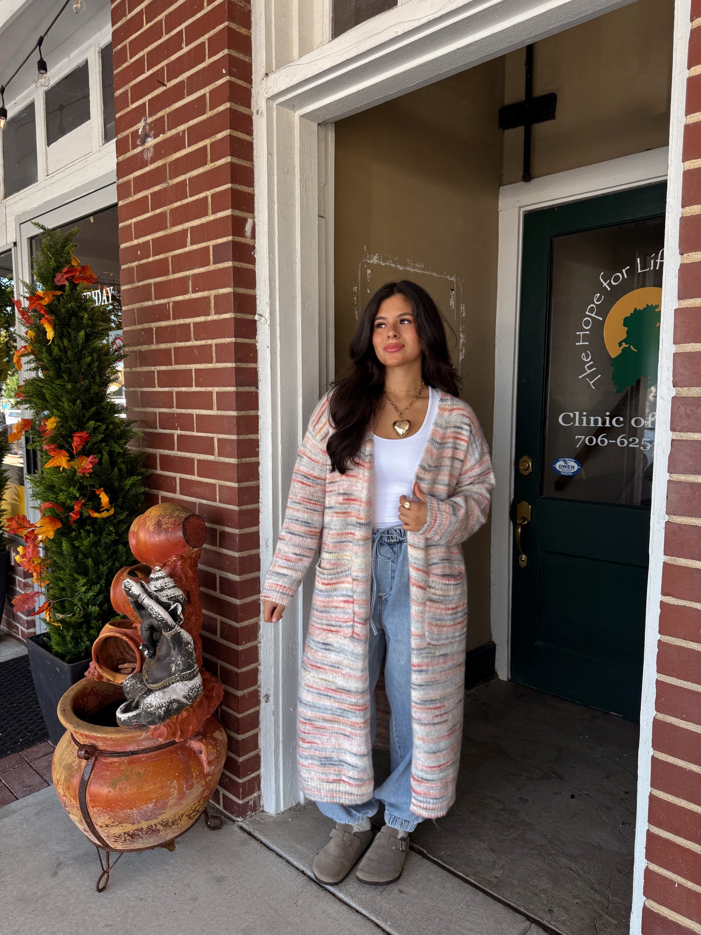 Skittles Open Midi Cardigan