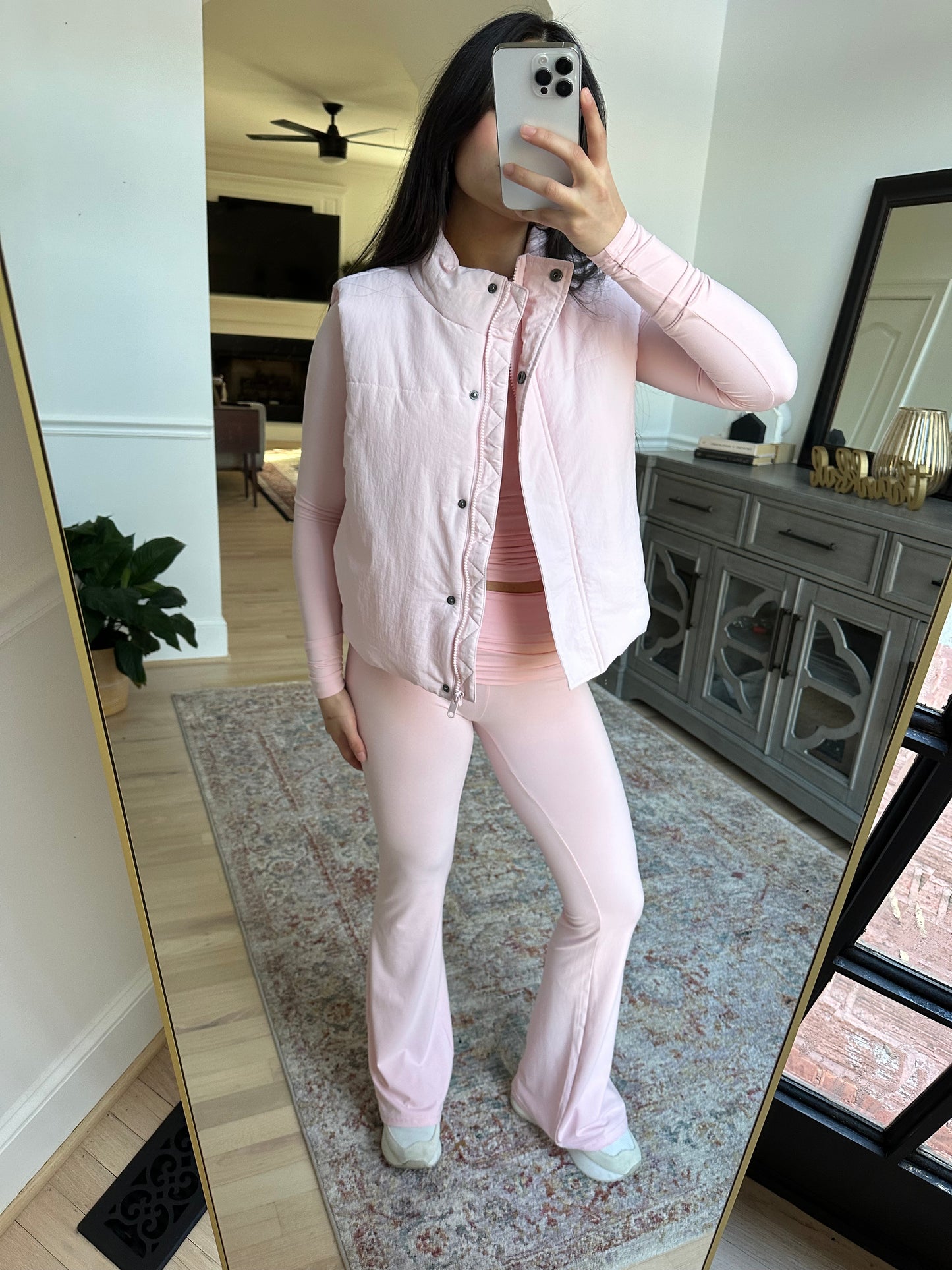 Baby Pink Puffer Vest