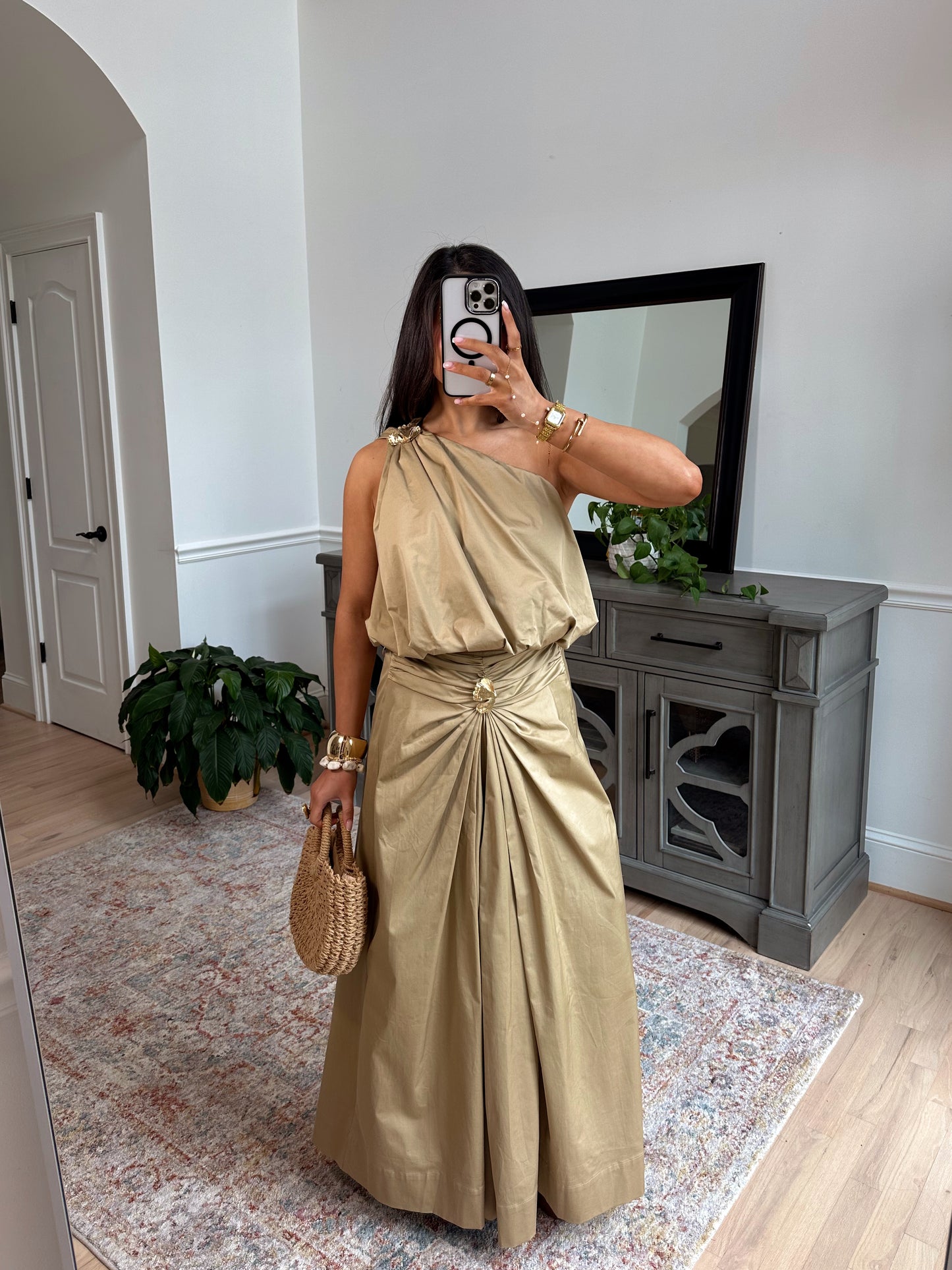 Tuscan Golden Petal Top (Tan)