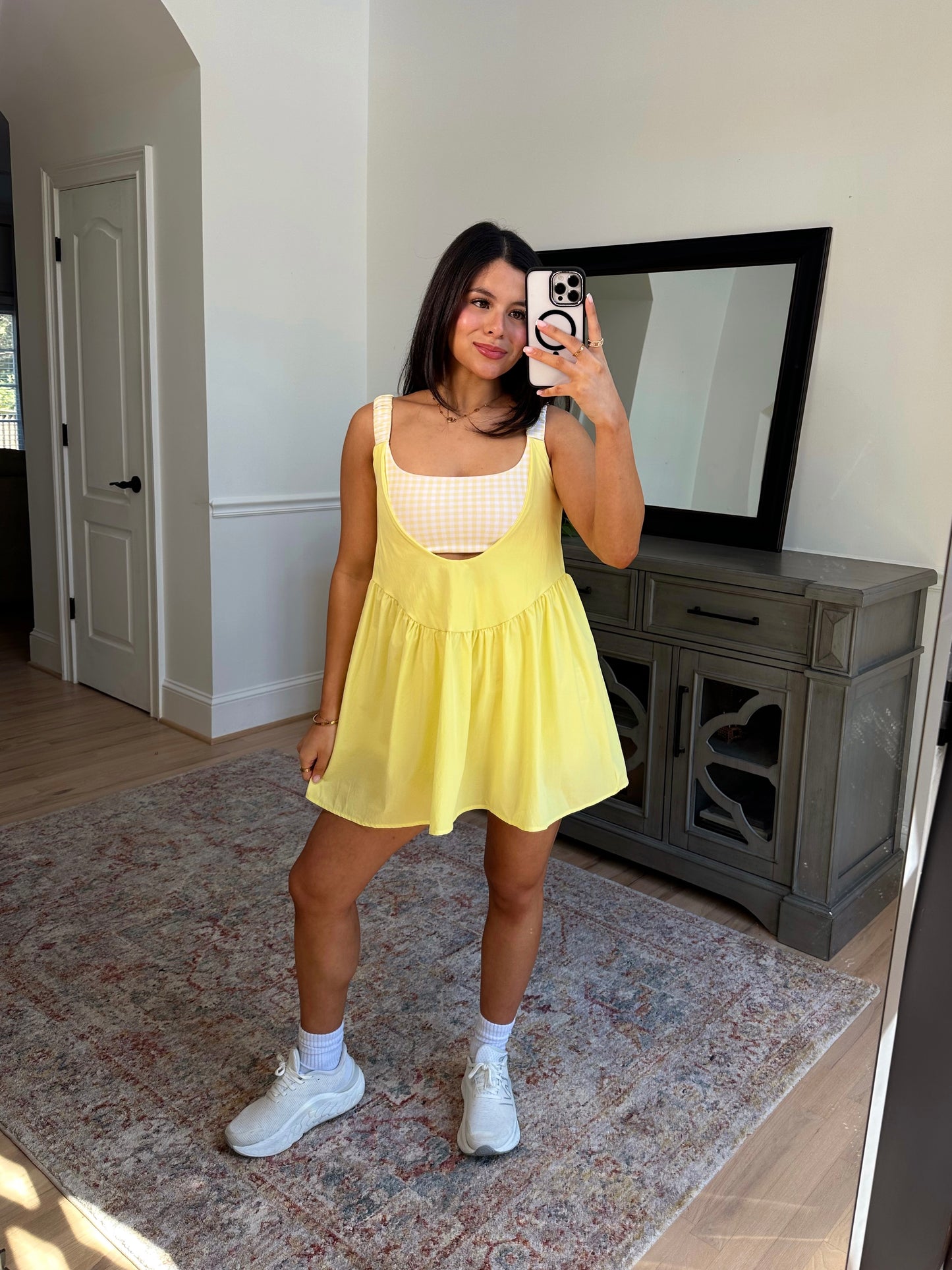 Lemon Squeeze Romper Active Dress