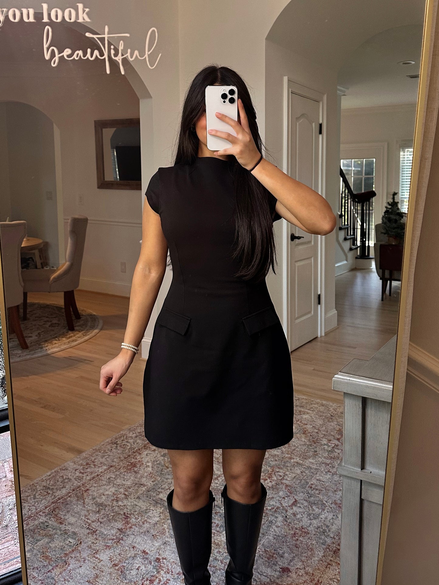 Little Black Pocket Dress