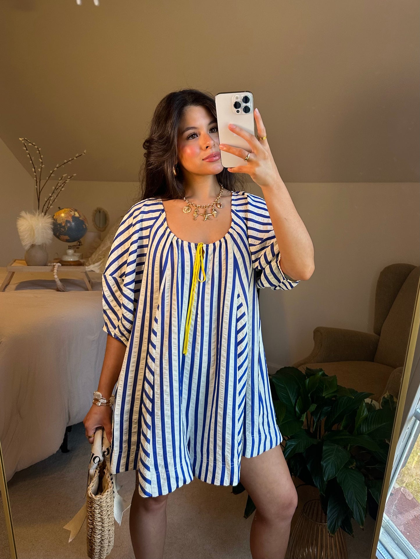 Coastal Striped Romper