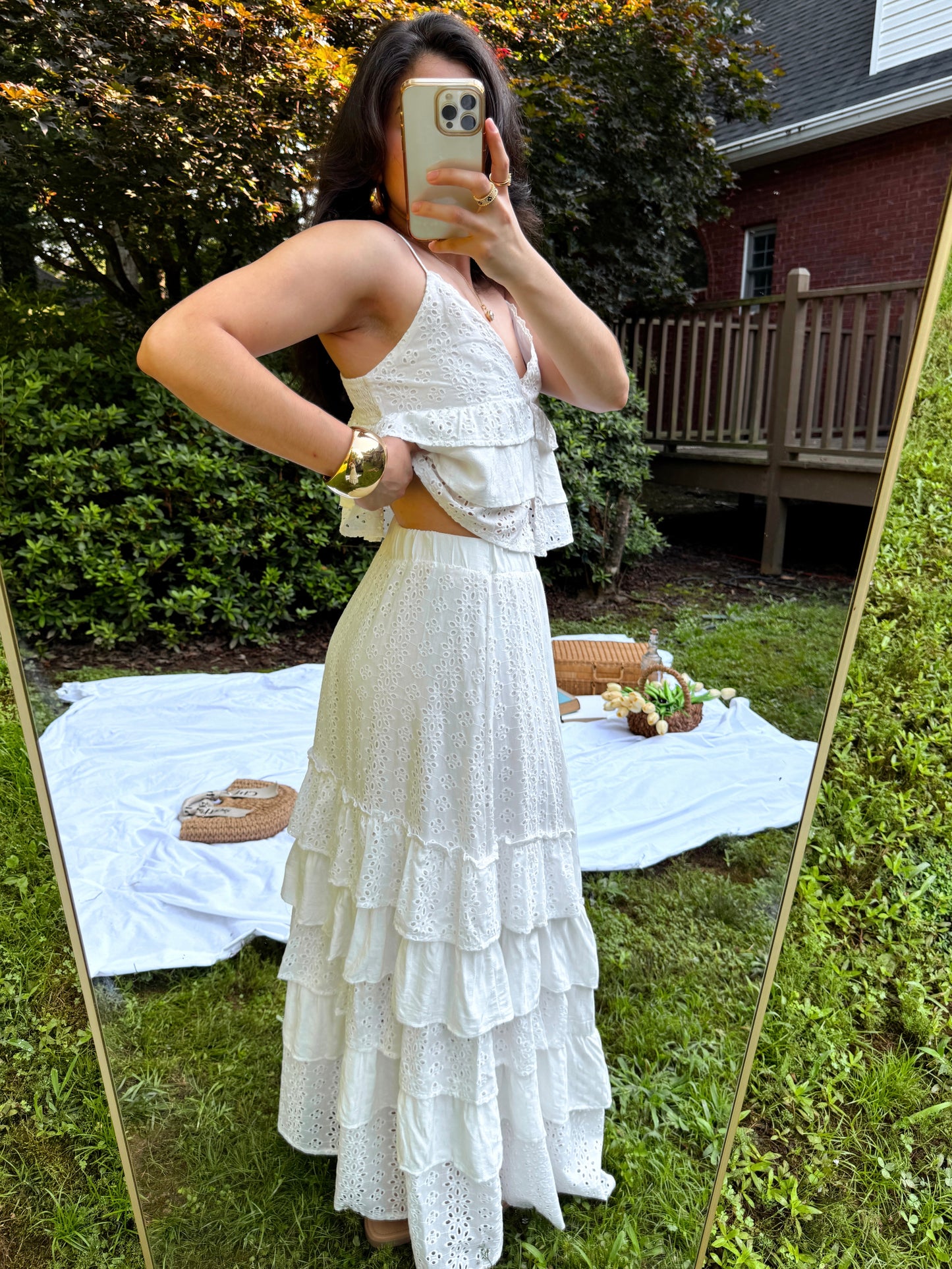 Boho Princess Top & Skirt Set