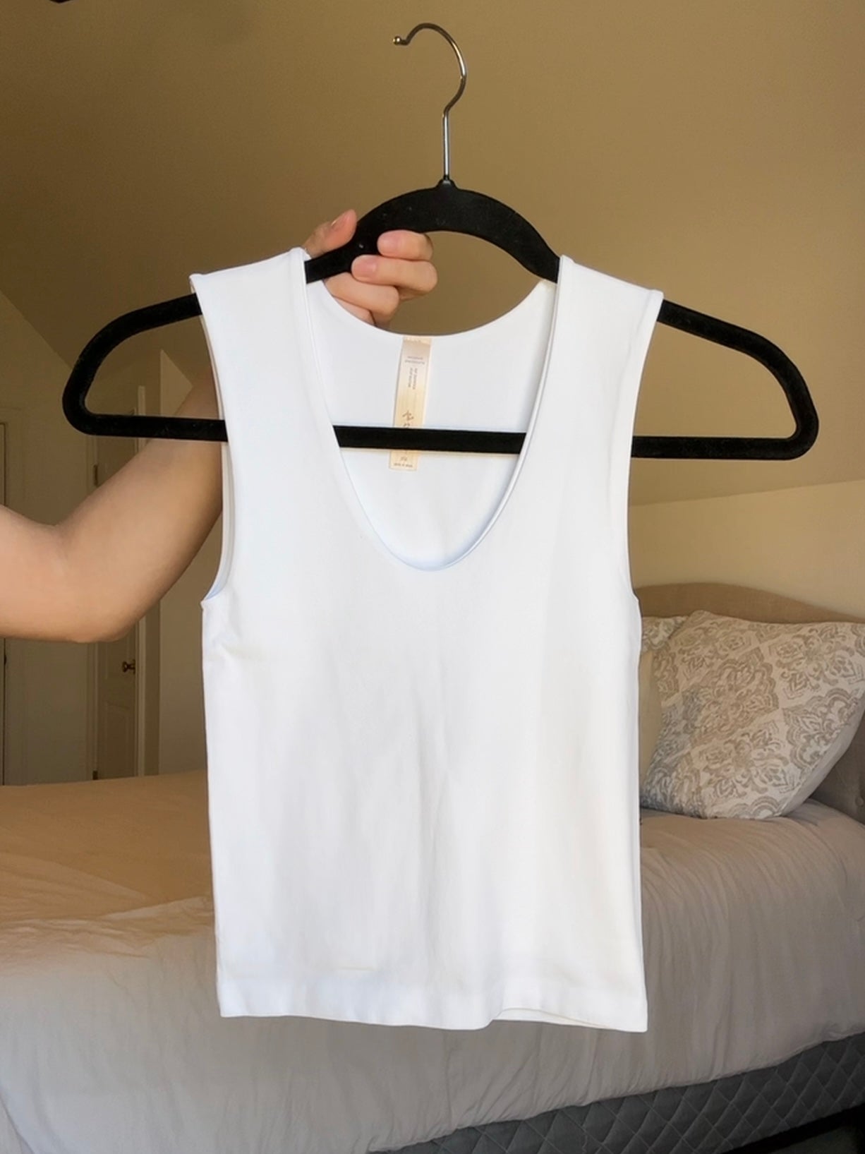 White Buttery Soft Tank