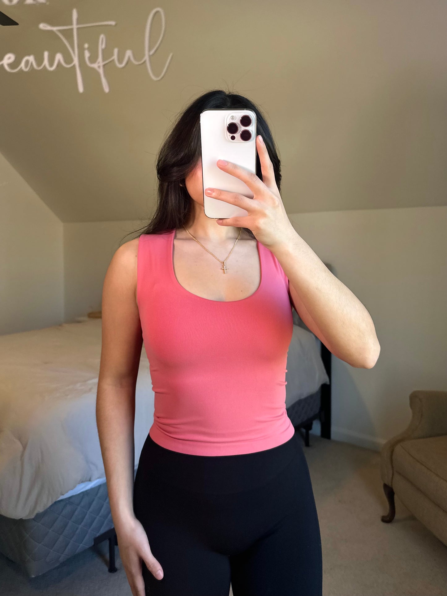 Cherry Pink Buttery Soft Tank