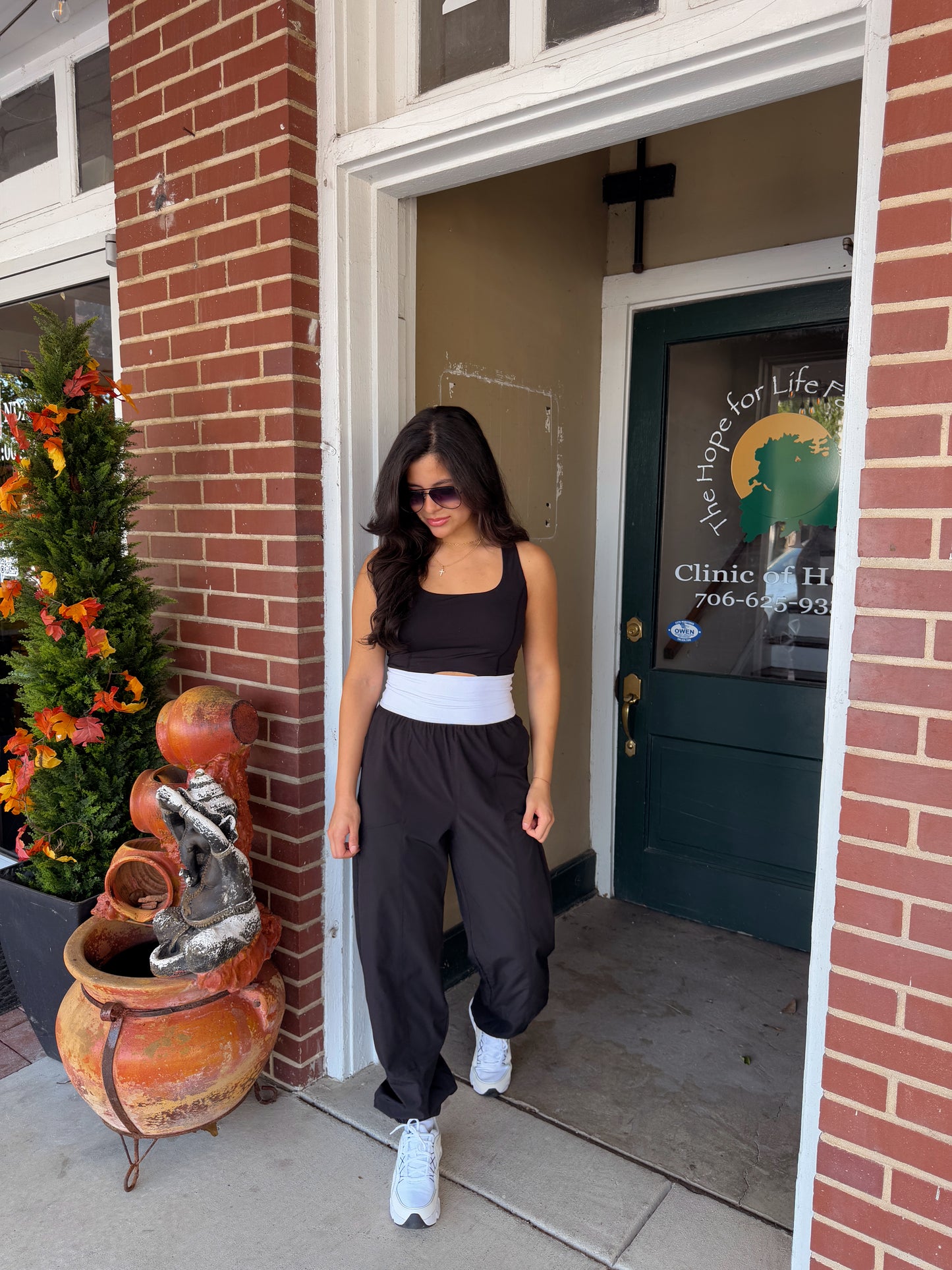 Black & White It Girl Jumpsuit