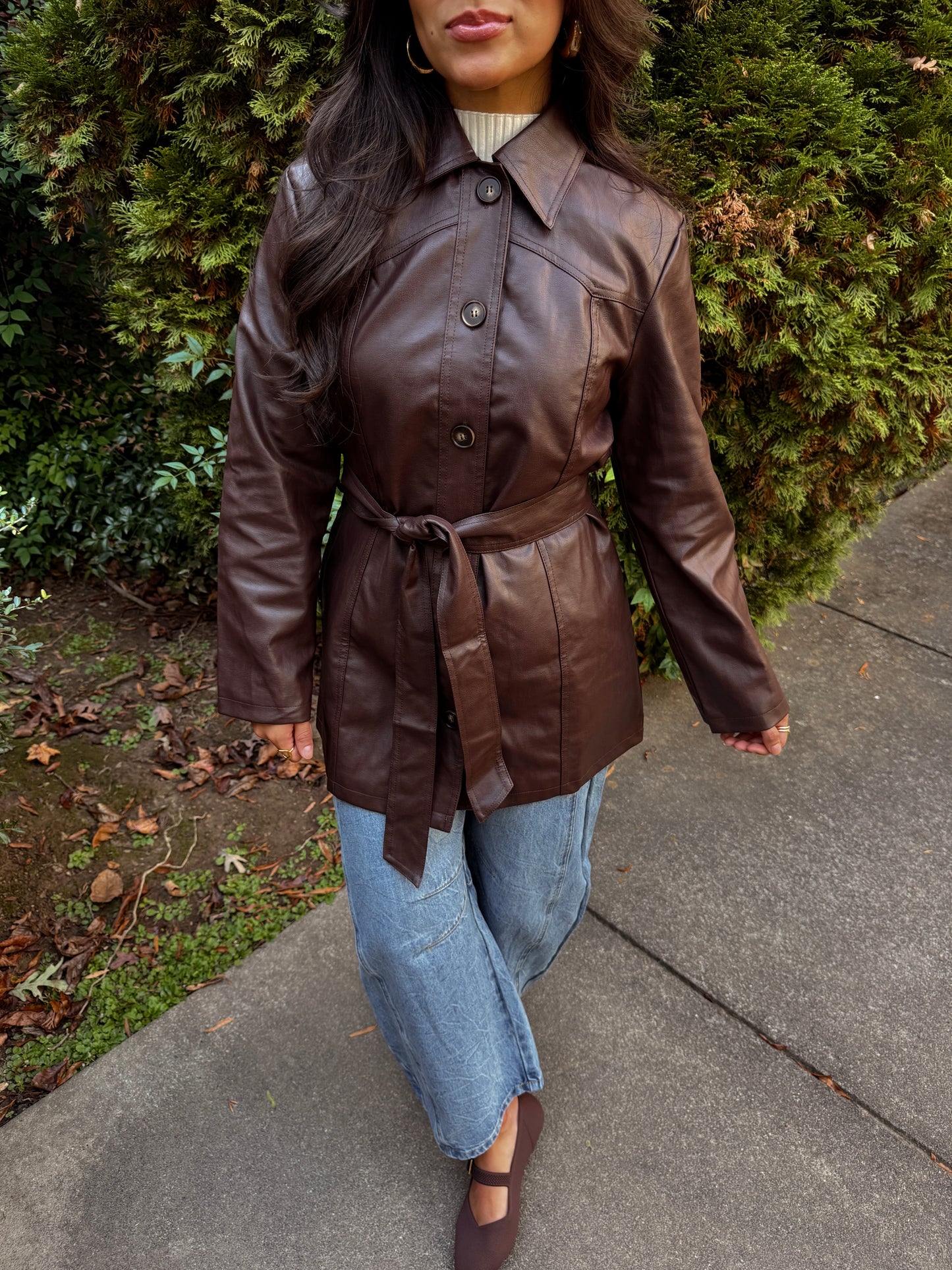 Midnight Brown Heritage Trench Coat