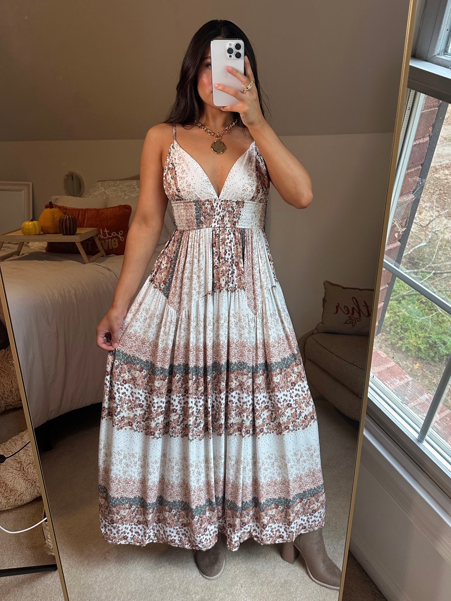 Ditsy Floral Maxi Dress