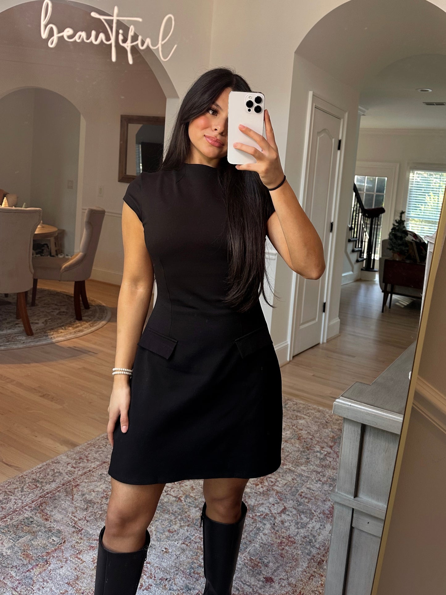 Little Black Pocket Dress