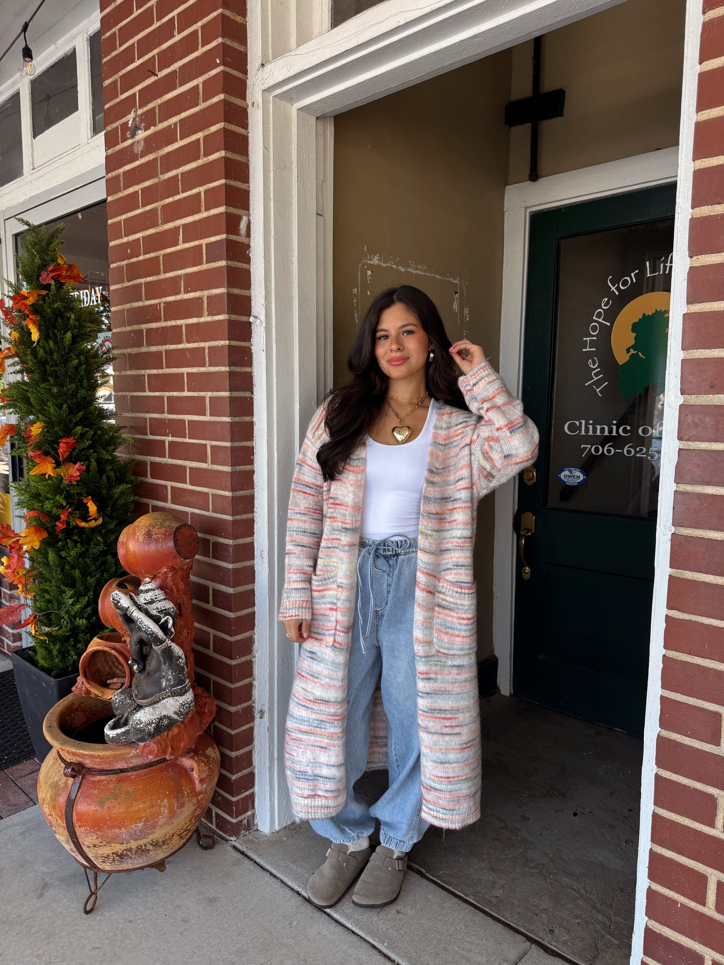 Skittles Open Midi Cardigan