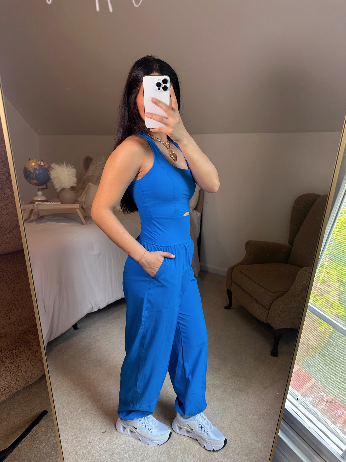 Vibrant Blue It Girl Jumpsuit