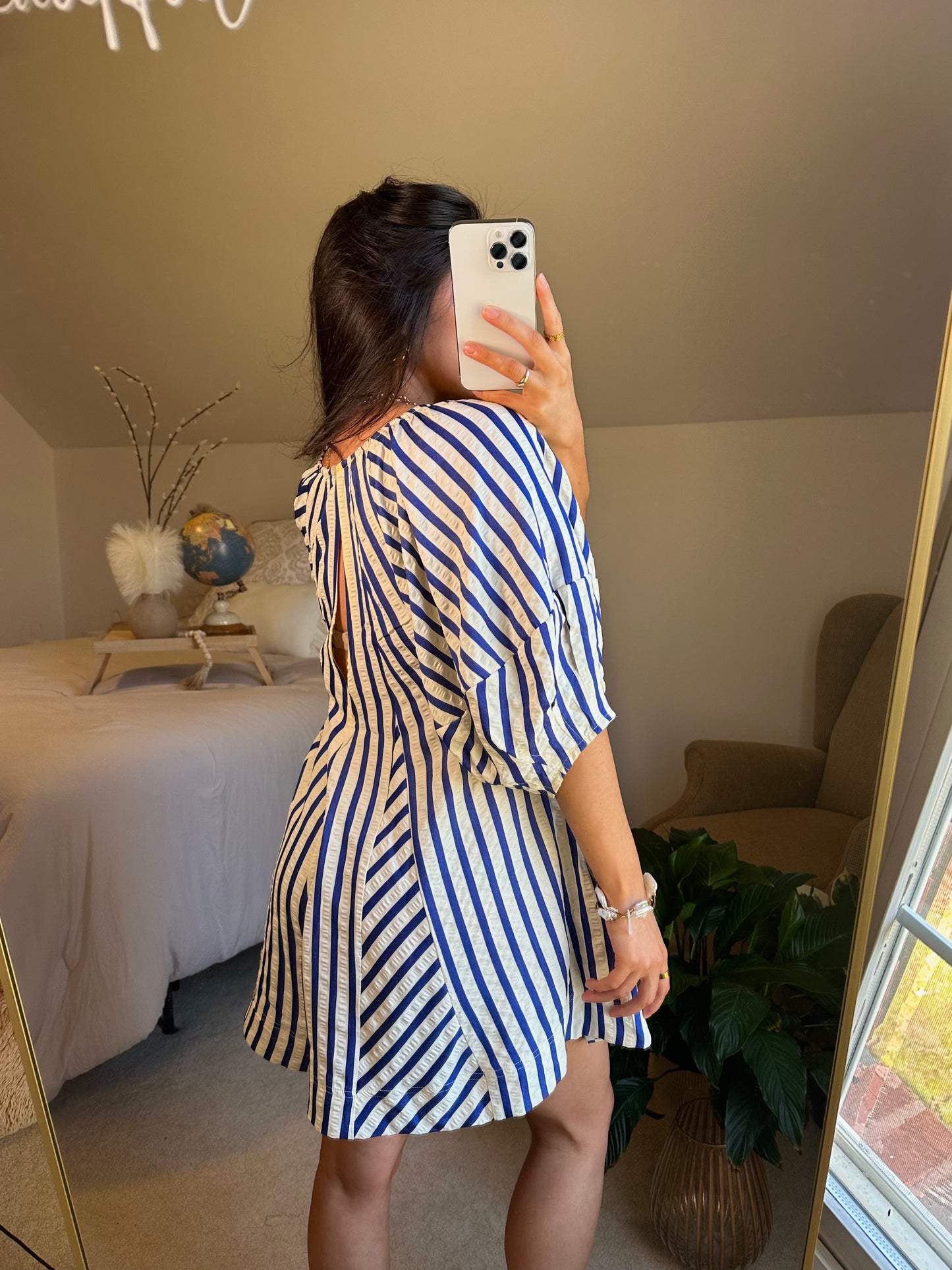 Coastal Striped Romper