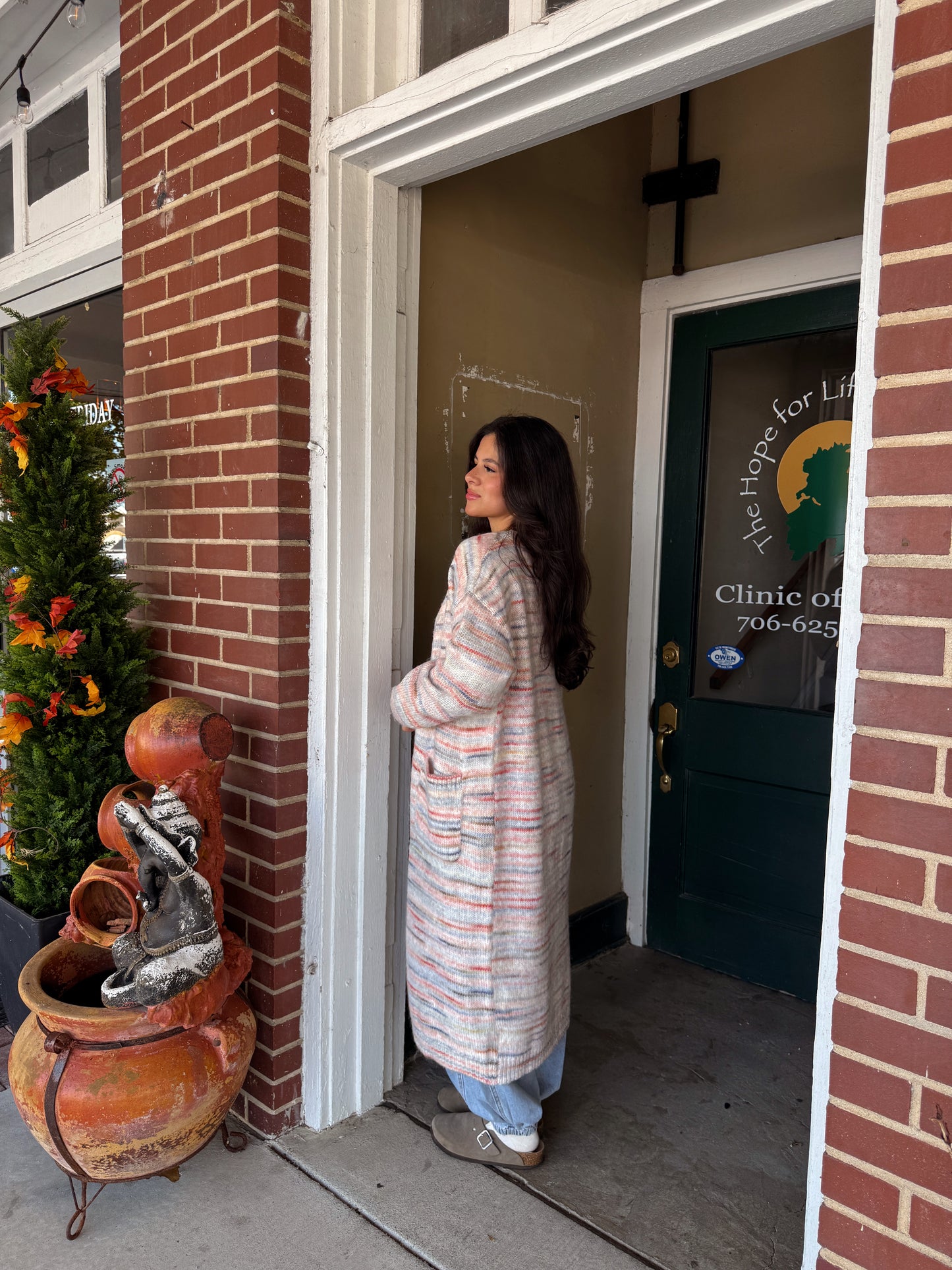 Skittles Open Midi Cardigan