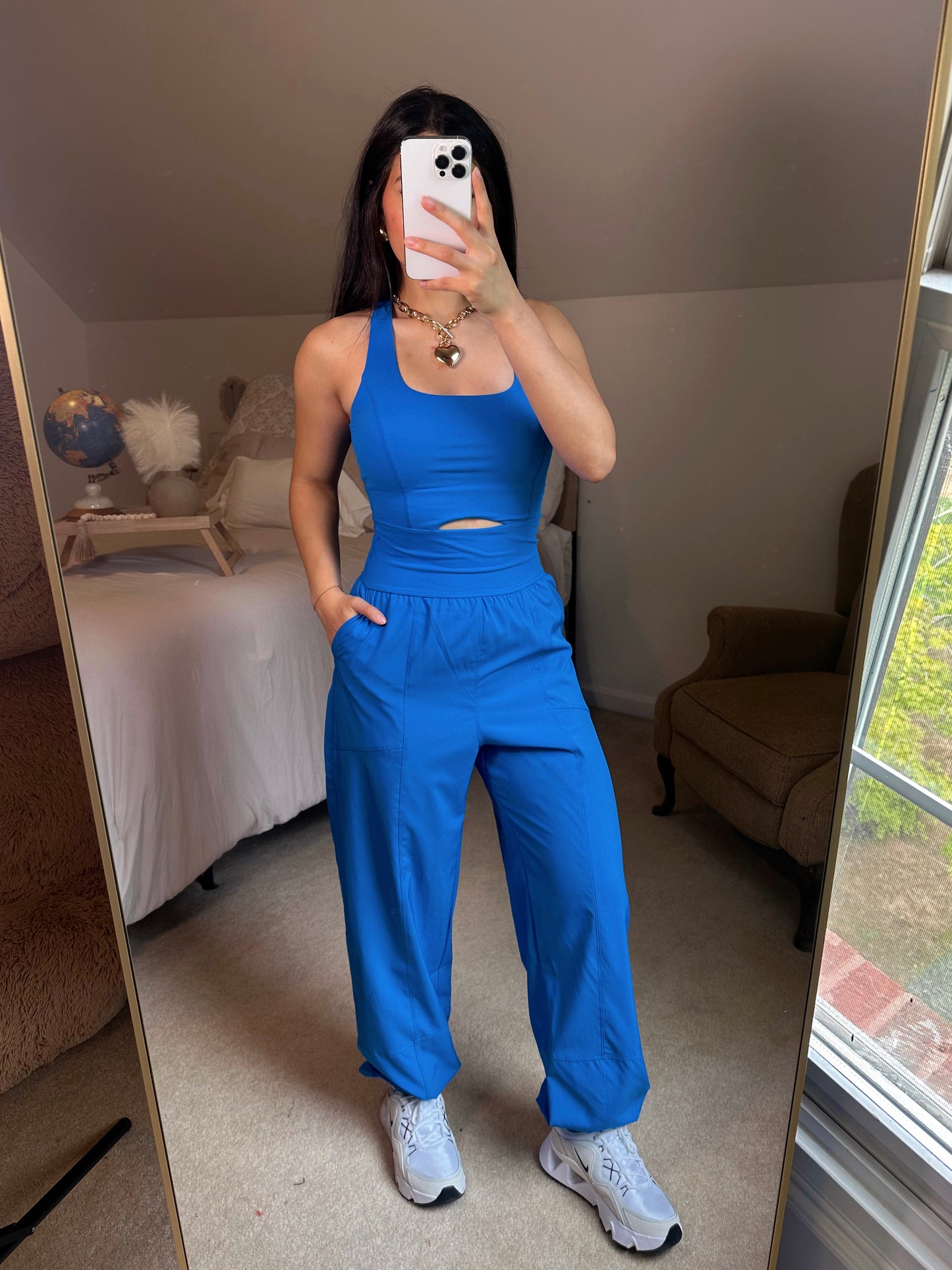 Vibrant Blue It Girl Jumpsuit