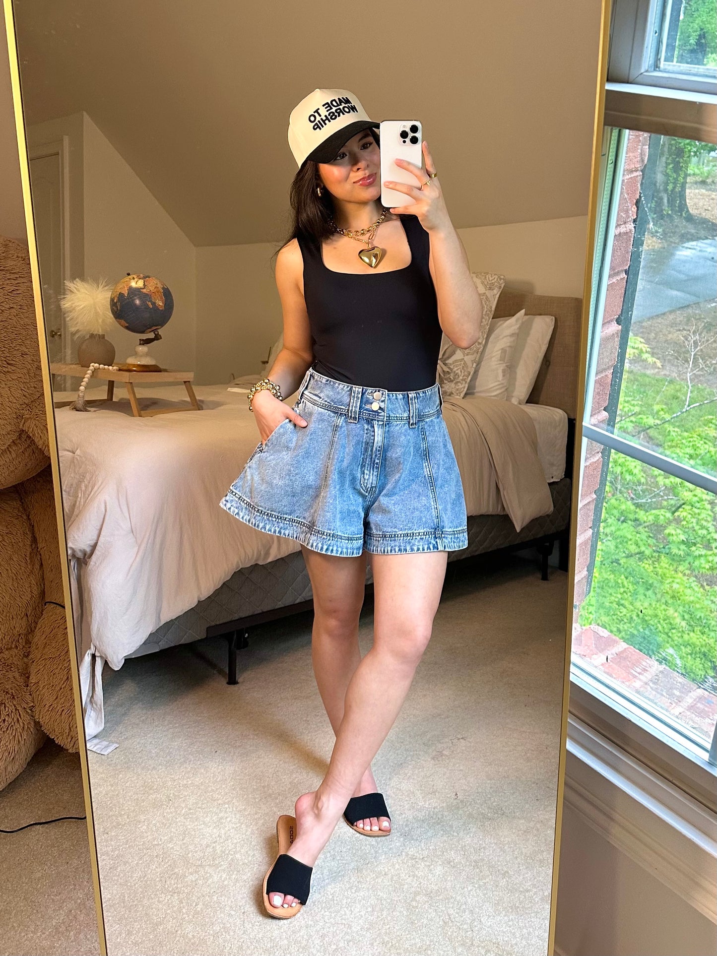 Black Tank Bodysuit