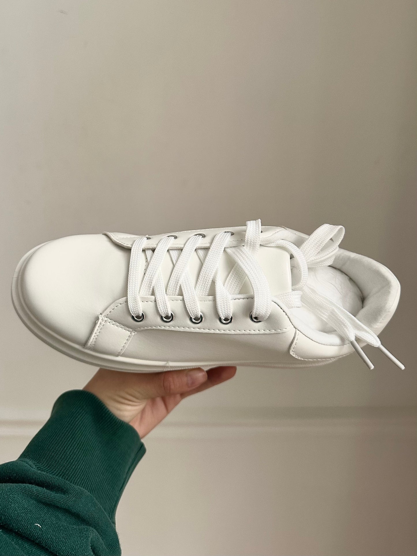 Classic White Platform Sneaker