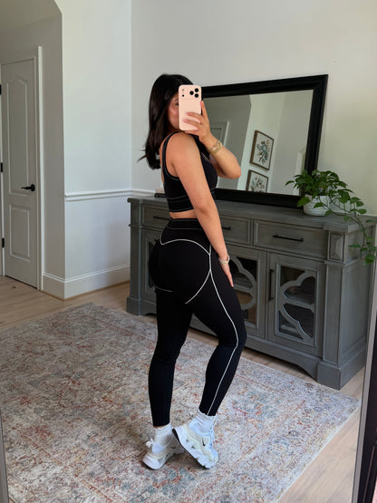 Black Contour Sports Bra