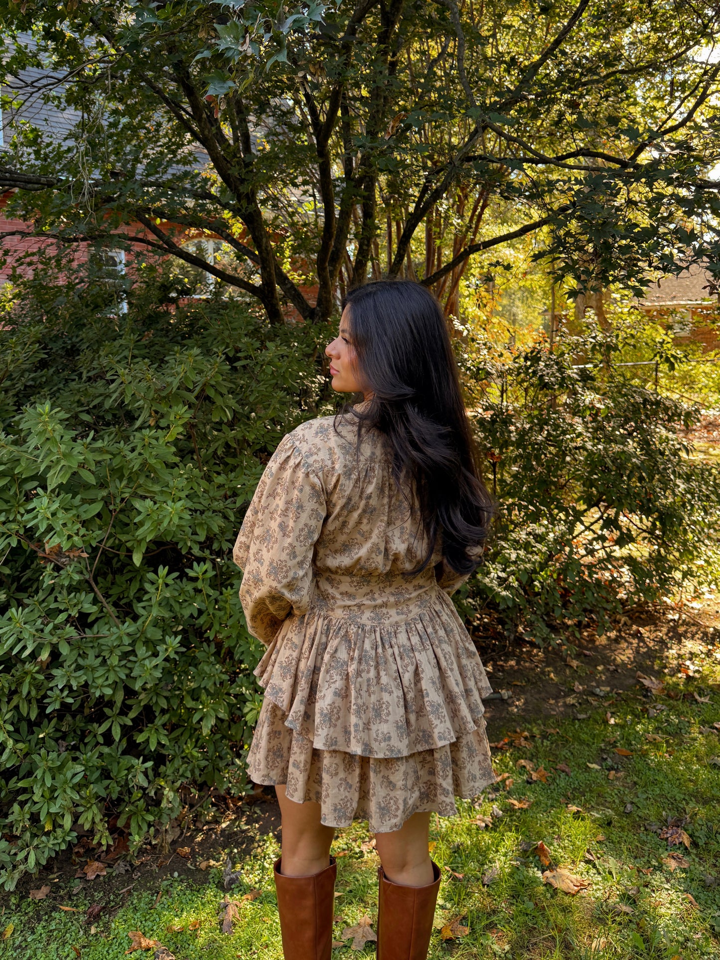 Thankful & Thriving Tiered Dress