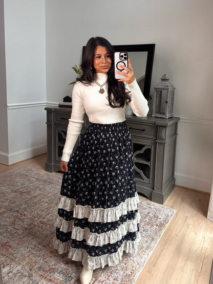 Eloise Ribbed Sweater Top