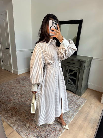 Dolce Stripe Maxi Dress