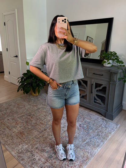 It Girl Staple Tee (Grey)