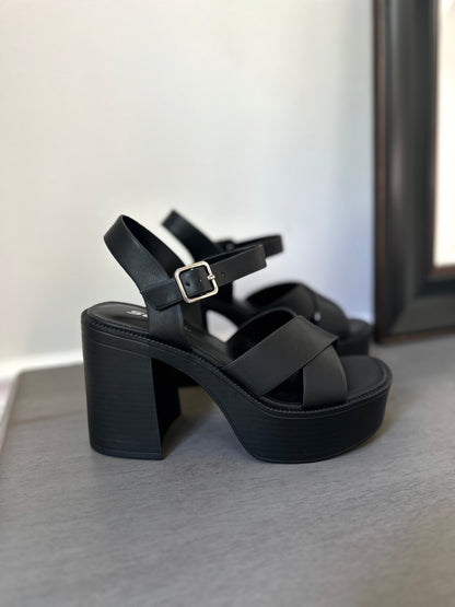 Black Platform Heels