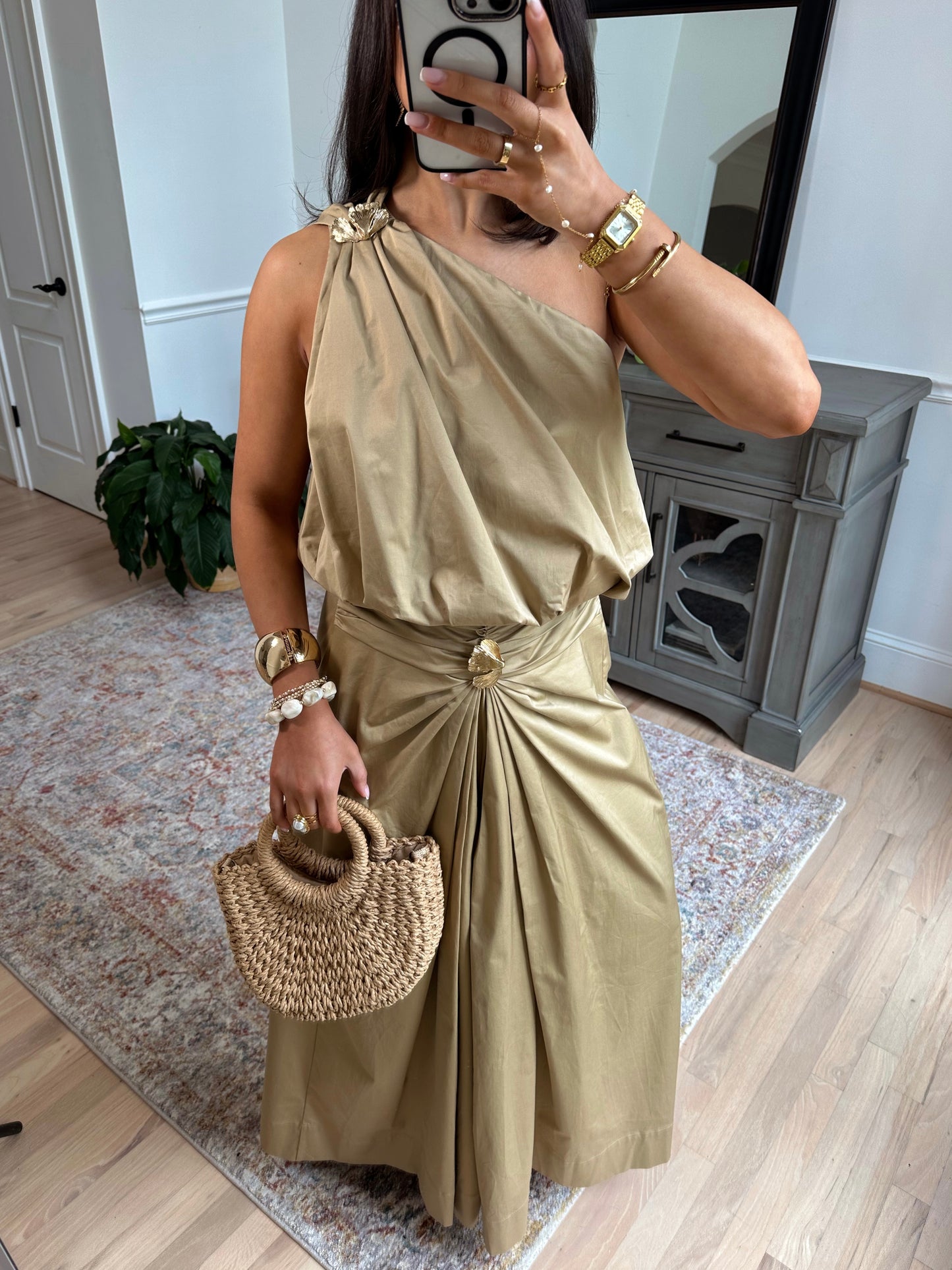 Tuscan Golden Petal Top (Tan)