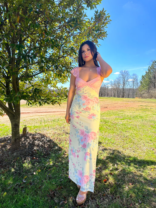 Garden Princess Maxi Dress