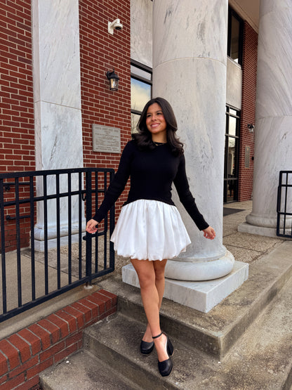 The Elise Classic Sweater Mini Dress