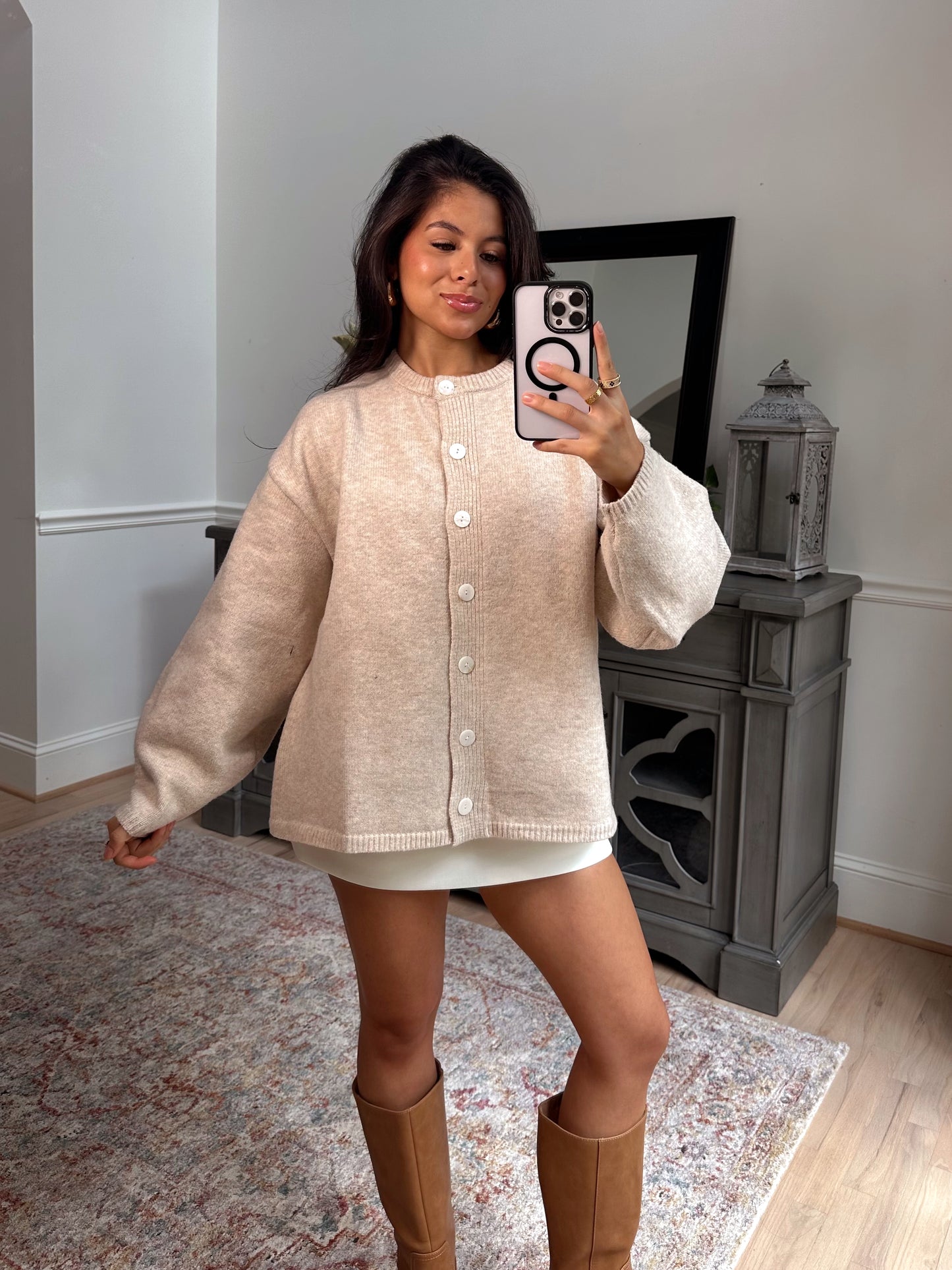 Sunday Stroll Oversized Cardigan