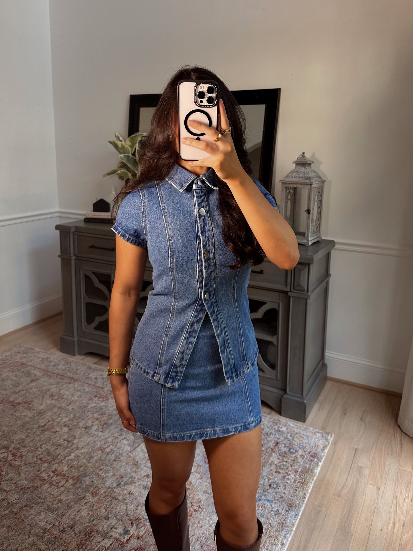 Chic Monroe Denim Set