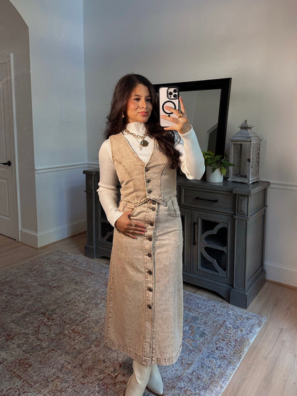 Honey Crisp Denim Set