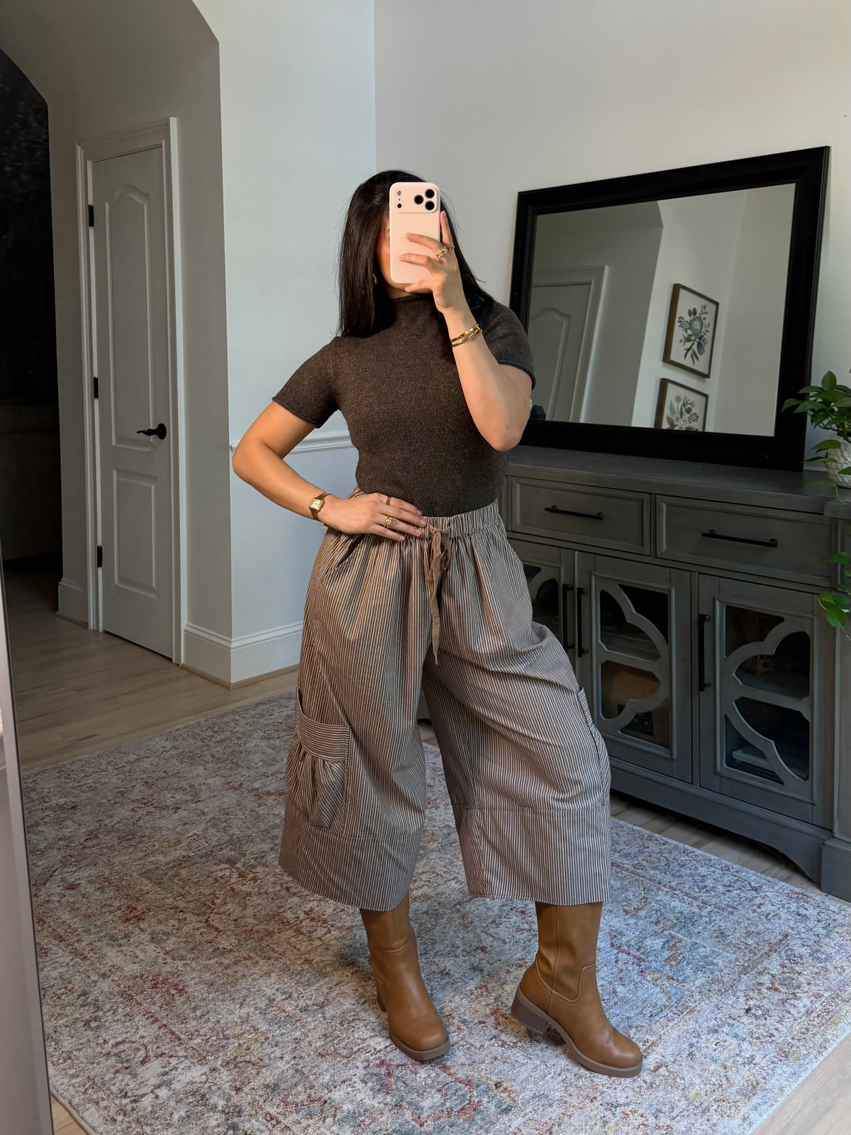 Brown Hour Sweater Top