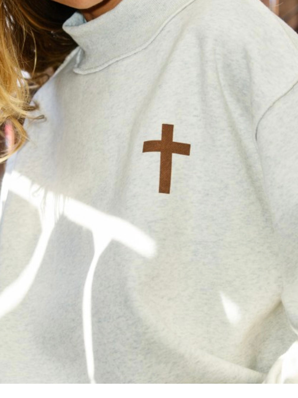 JESUS SAVES Reversible Mockneck